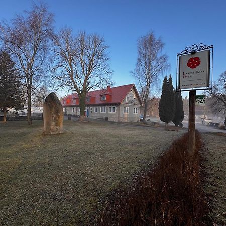 Penzion Landstejnsky Dvur 슬라보니스 외부 사진